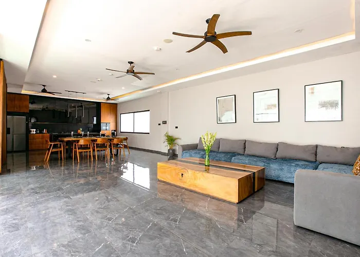 Mj Modern Luxe 4br With Big Pool & Rooftop アパート チャングー