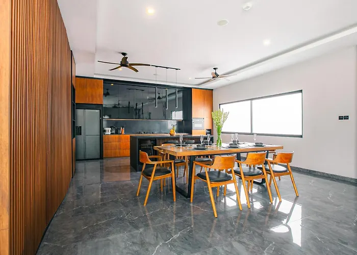 Mj Modern Luxe 4br With Big Pool & Rooftop アパート *