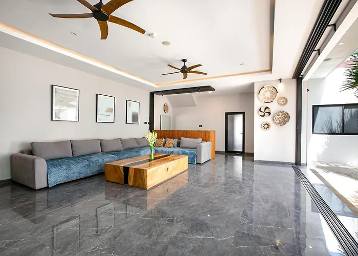 Mj Modern Luxe 4br With Big Pool & Rooftop アパート