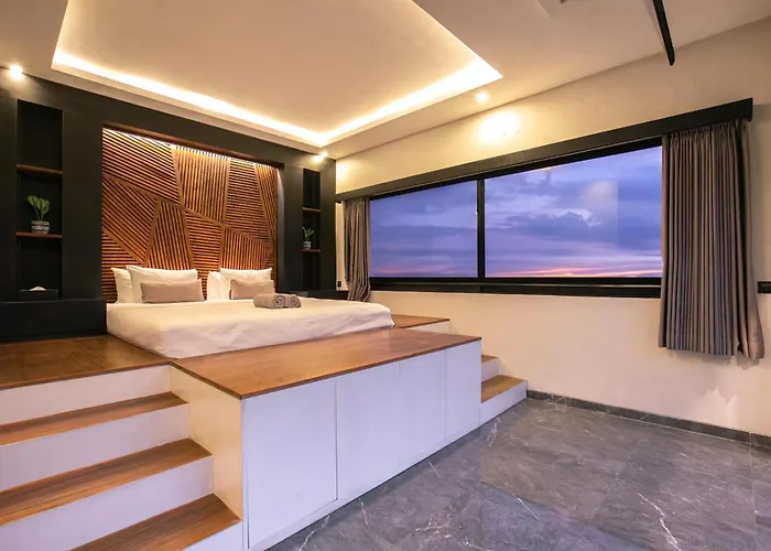 アパート Mj Modern Luxe 4br With Big Pool & Rooftop チャングー