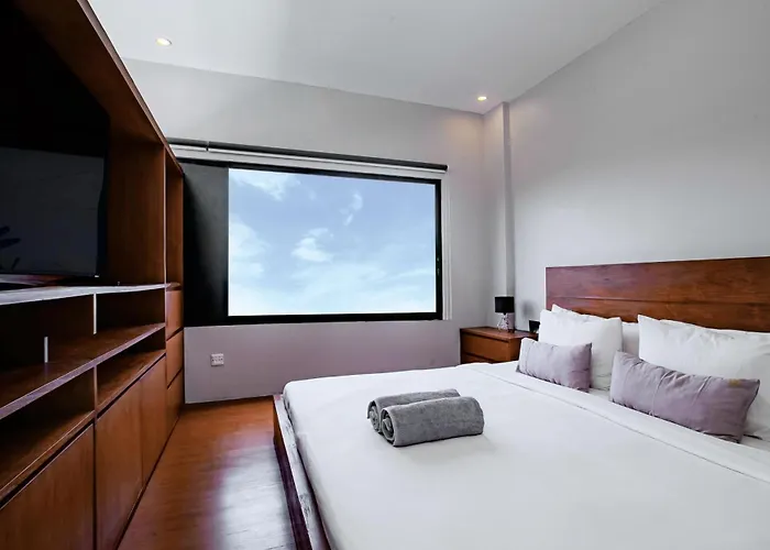 アパート Mj Modern Luxe 4br With Big Pool & Rooftop
