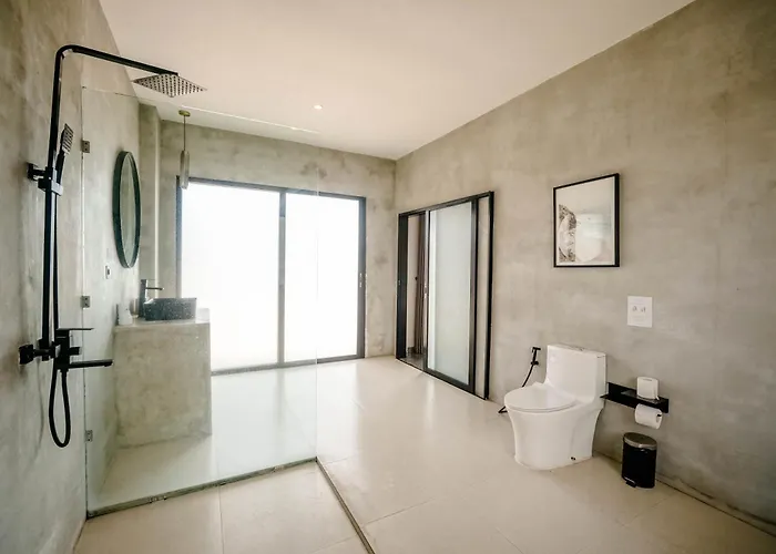 Mj Modern Luxe 4br With Big Pool & Rooftop アパート