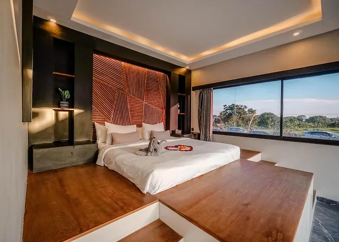 Mj Modern Luxe 4br With Big Pool & Rooftop アパート チャングー